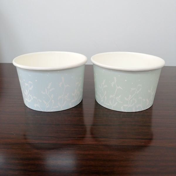 Vektorentwurf in.AI/.PDF-Format Papier Eisbecher 250 ml Gsm 230g-380g